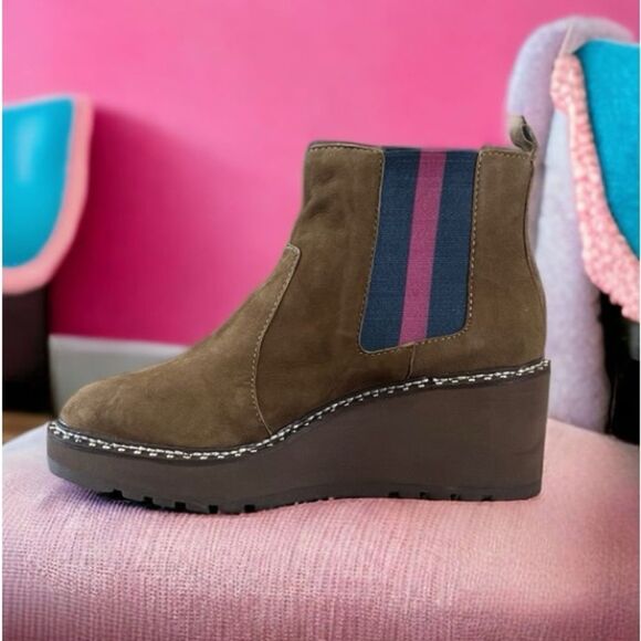 Cecelia New York Gemma Suede Boots in Brown - Picture 4 of 14